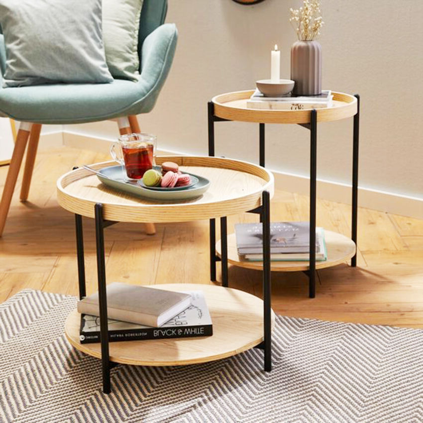 Simple Coffee Table With Legs (2)