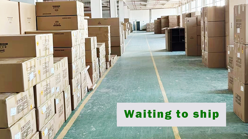 Waiting to ship