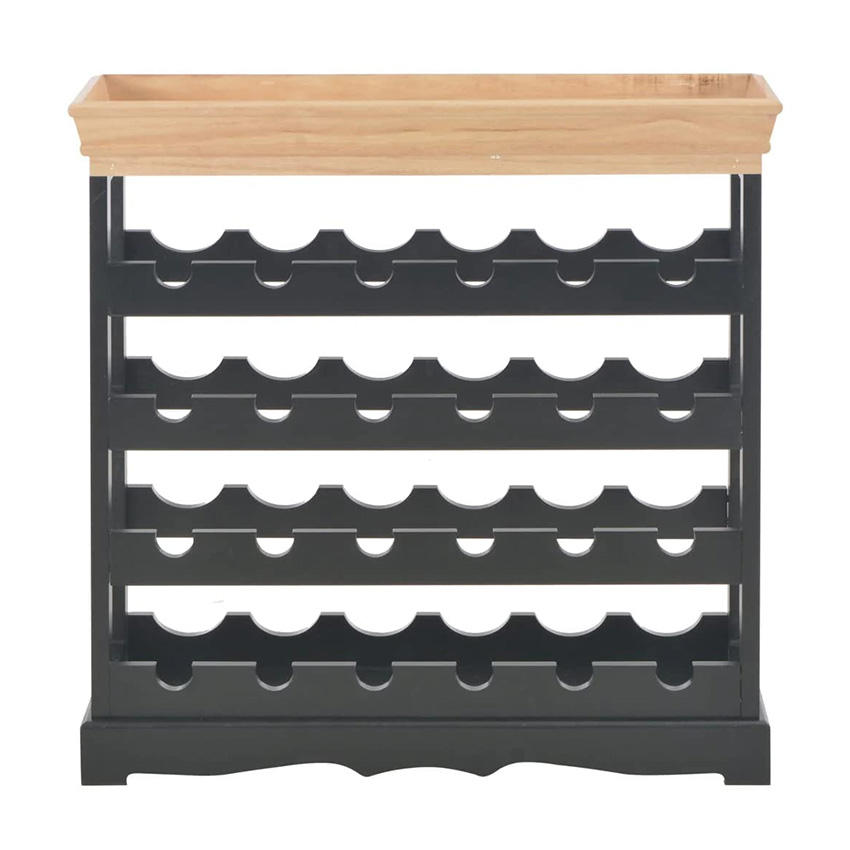 Desktop Brown Wine Rack (6)