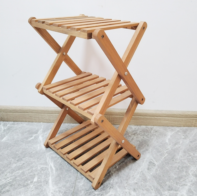 foldable wooden shoe rack (2)