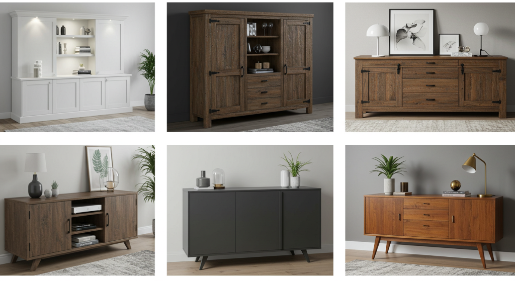 Types of Cabinets for Your Living Room