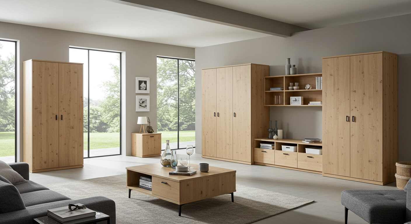 Large Storage Cabinets for Living Room