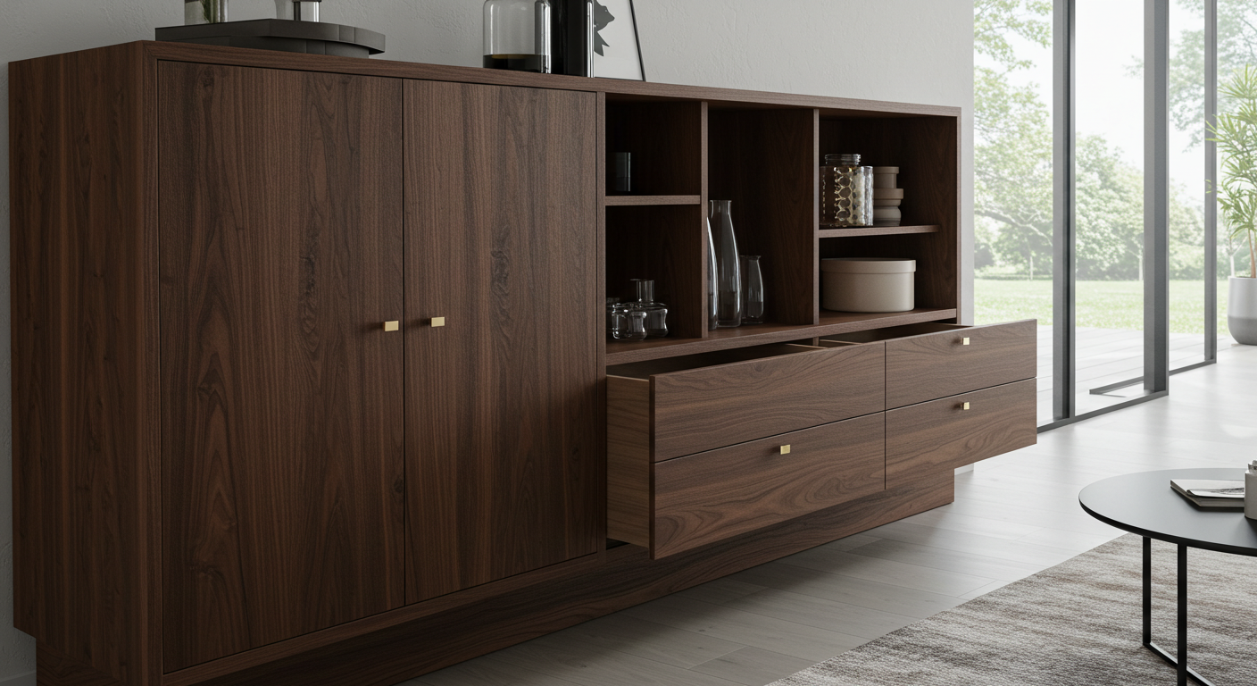 wooden cabinets for living room