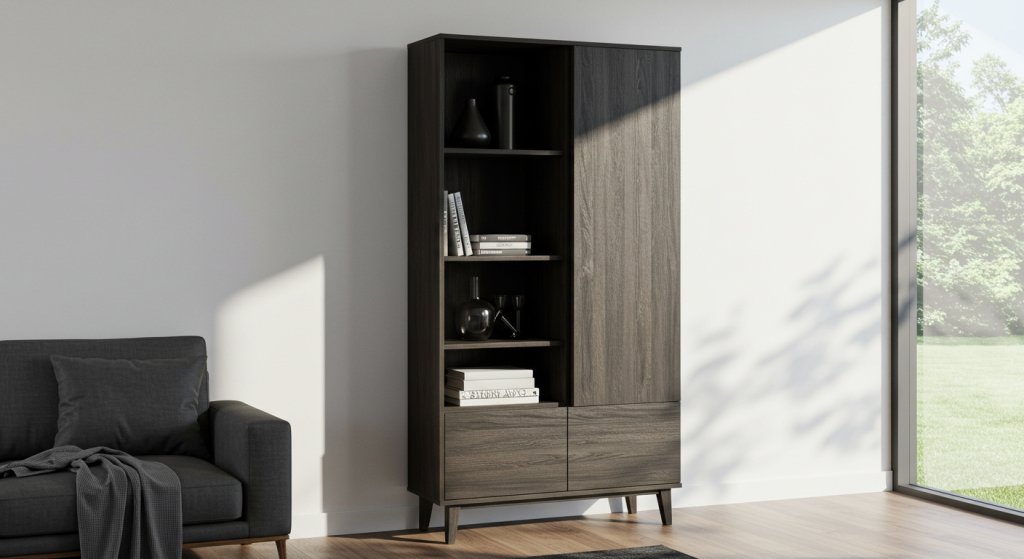 living room storage cabinet tall