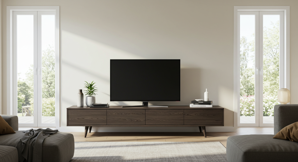 simple living room tv cabinet