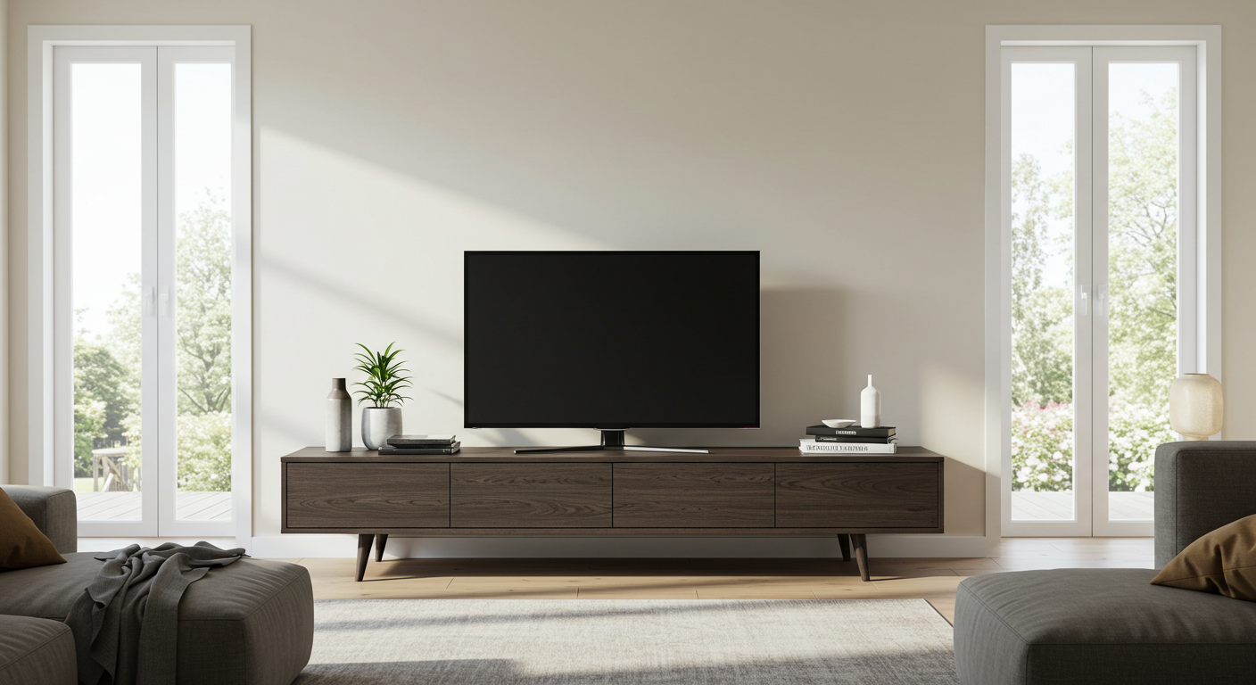 simple living room tv cabinet