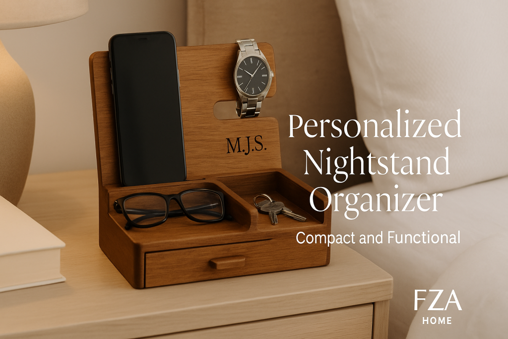 Personalized Nightstand Organizer
