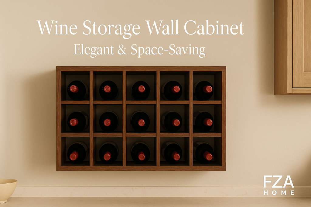 Wine Storage Wall Cabinet