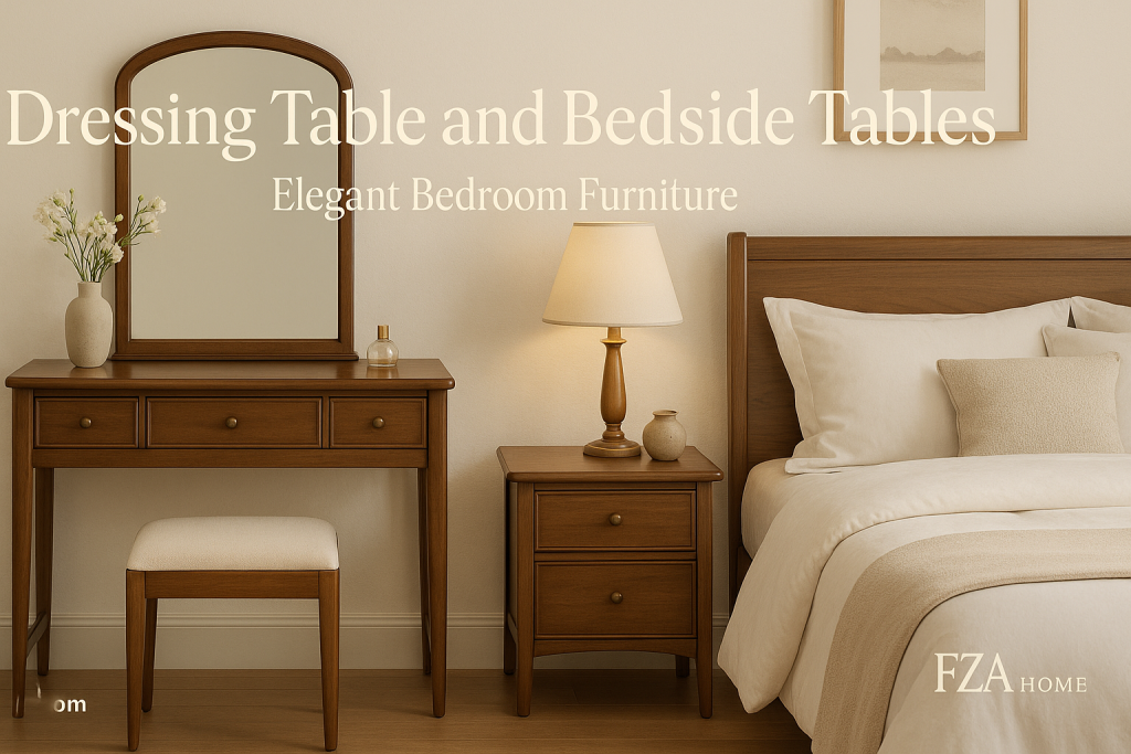 Dressing Table and Bedside Tables