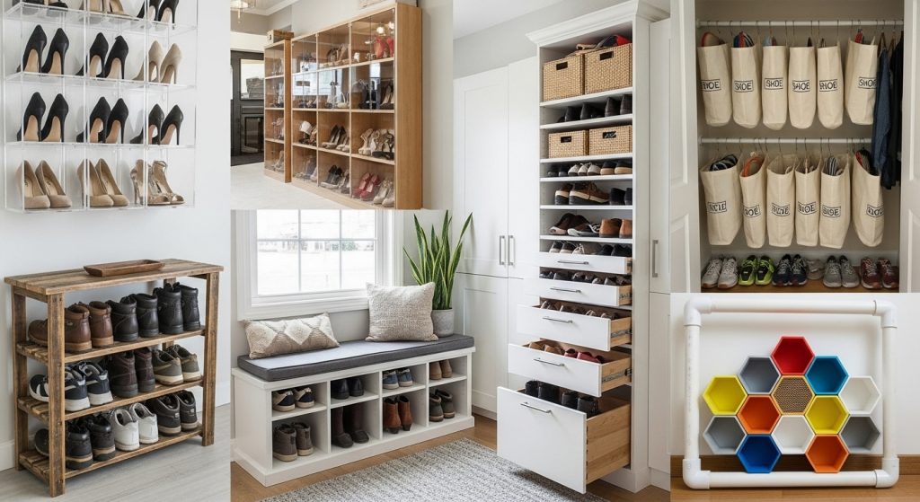 DIY & Practical Shoe Storage Ideas: Smart Solutions for Every Home