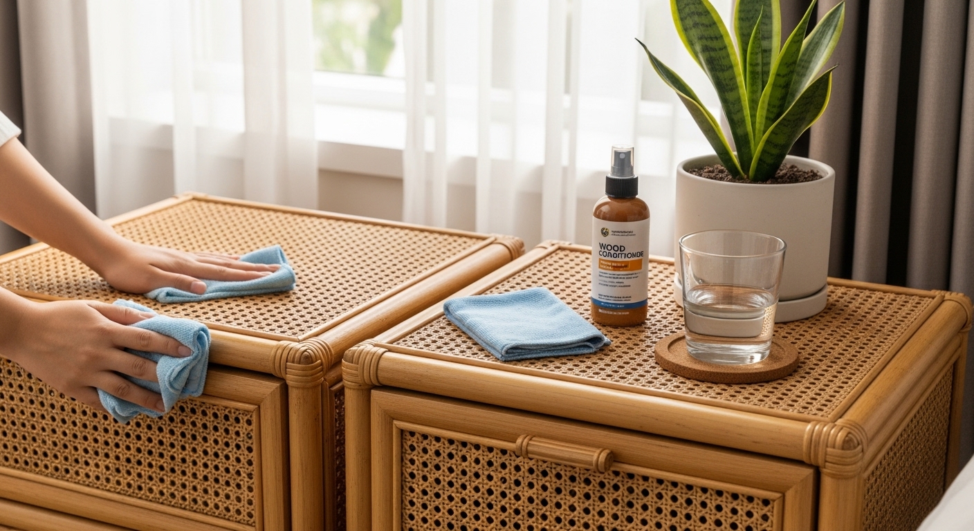 How to Care for Rattan Nightstands and Prevent Fading Over Time