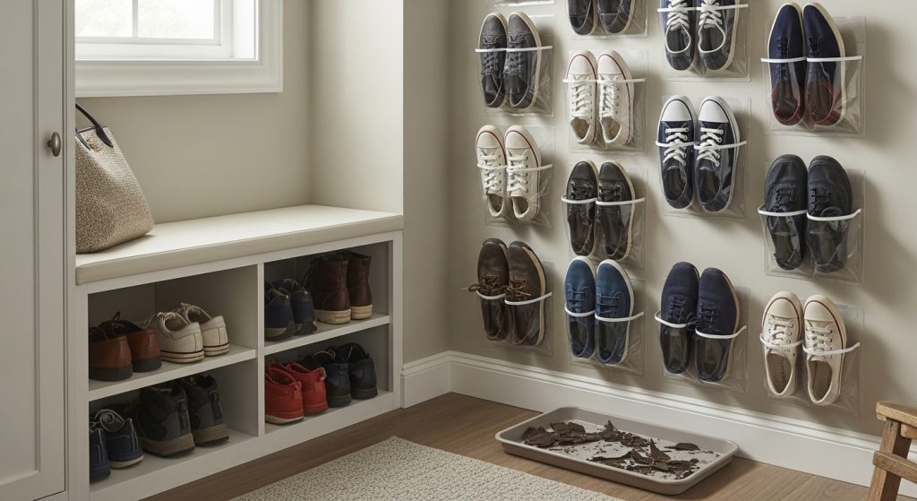 How to Organize Shoes in Small Spaces Without the Clutter
