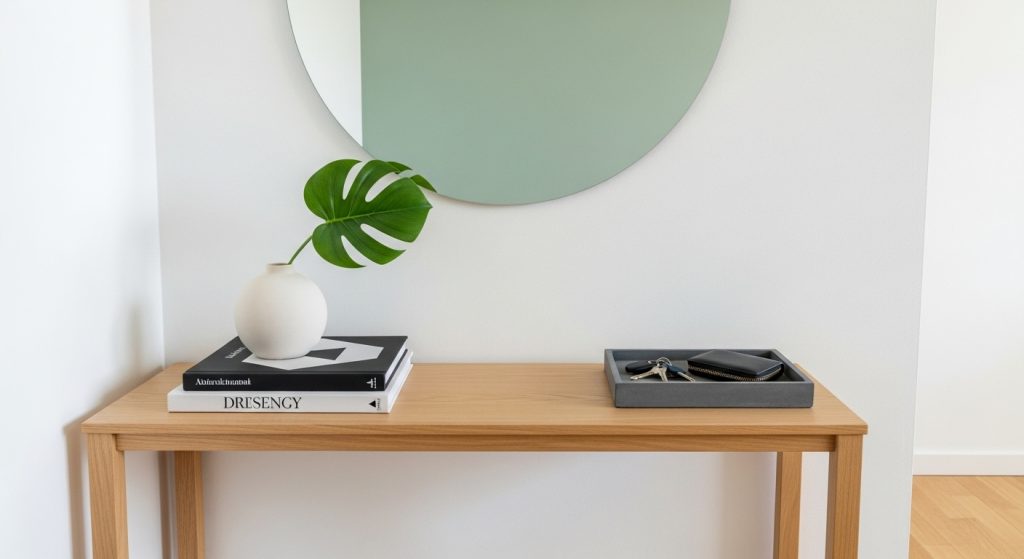 Minimalist Console Table Styling Smart Tips for Small Spaces