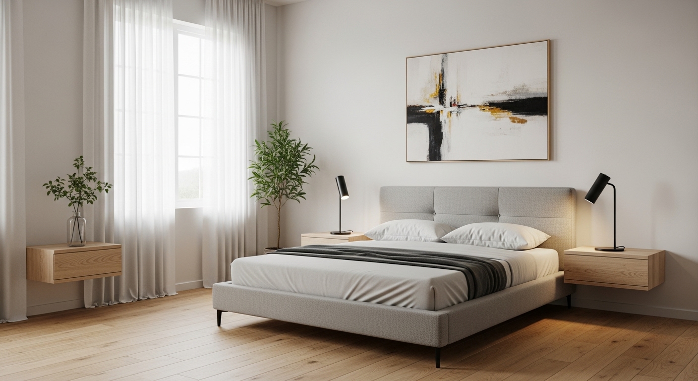 Modern & Minimal Bedroom Furniture: Clean Lines and Effortless Style