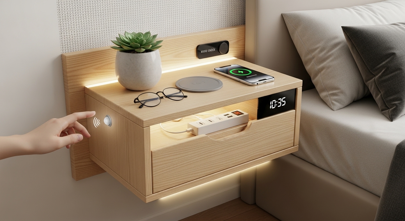 Smart Nightstand Ideas for Small Bedrooms and Tight Spaces