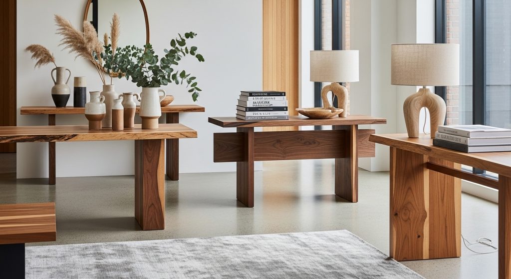 Wooden Console Tables & Natural Design: Bringing Warmth to Modern Interiors